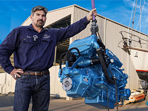 SV Delos 1.0 with its NANNI N4.80 marine diesel engine