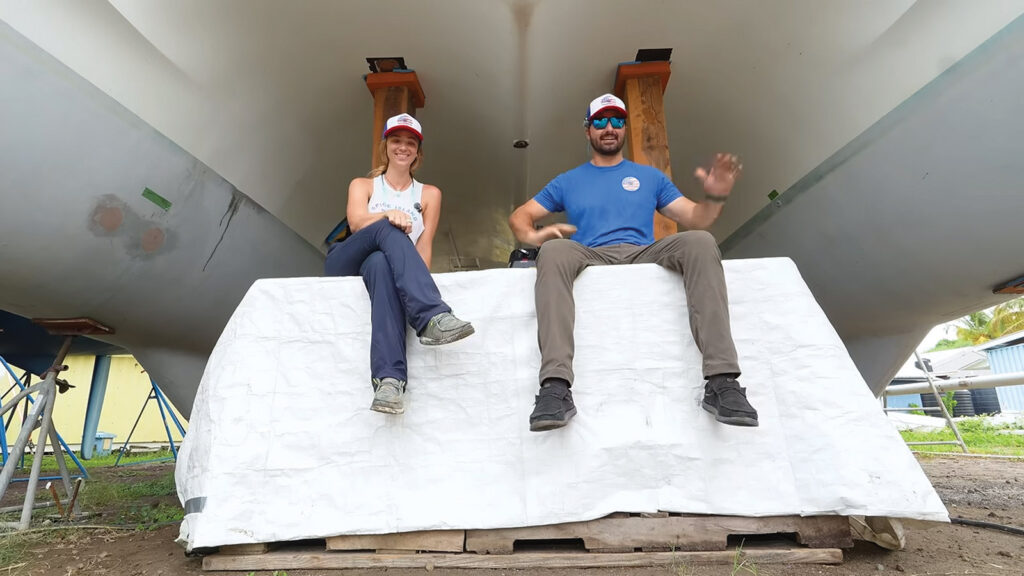 Raf and Sascha from Spear It Animal sitting atop a crate